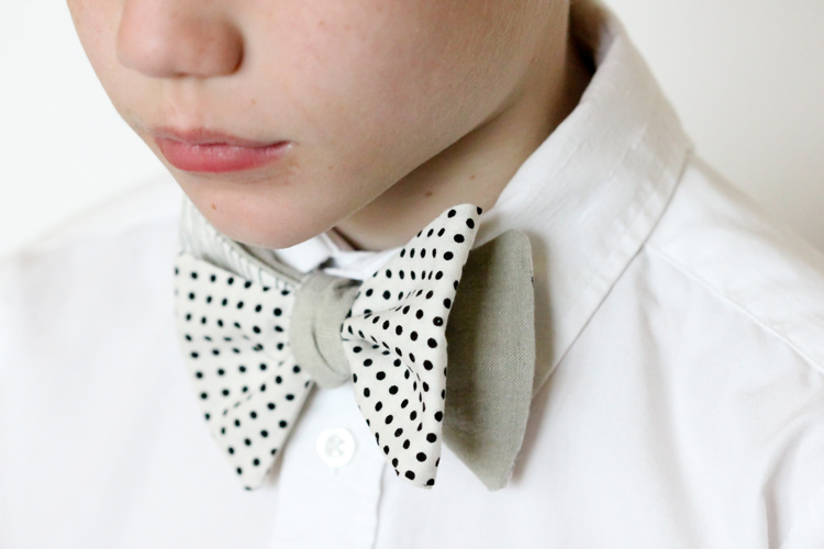 Free Sewing Pattern Mix Match Bow Tie