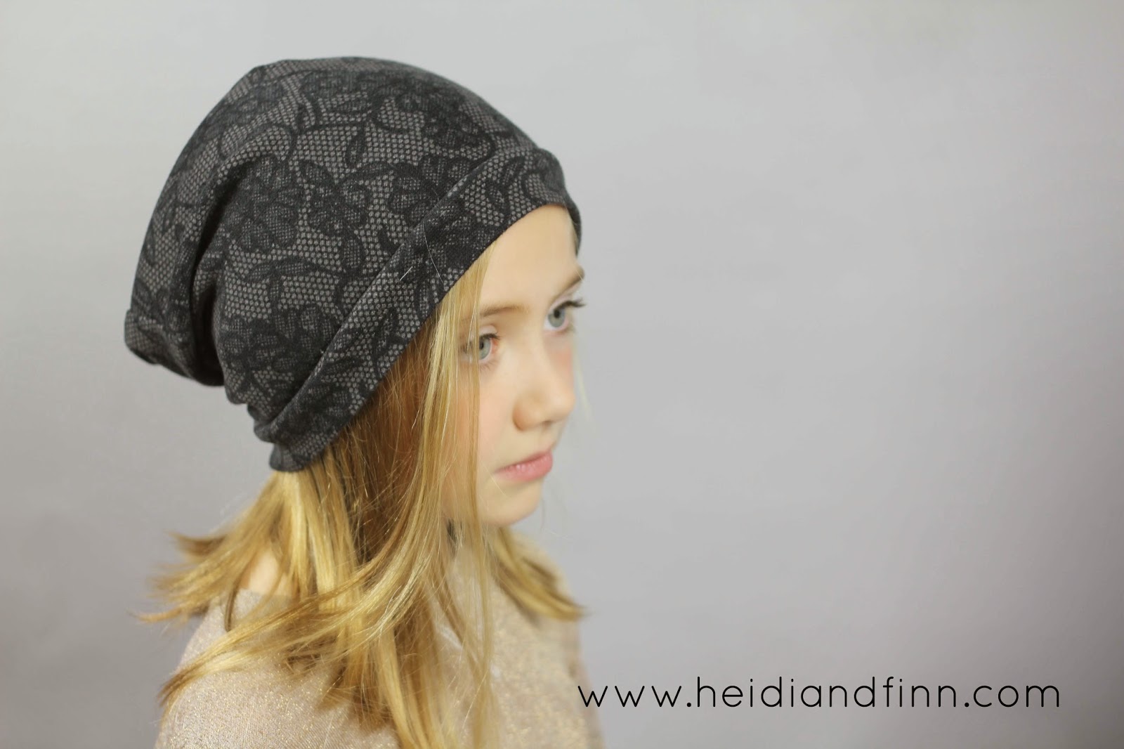 Free Sewing Pattern Slouchy Beanie
