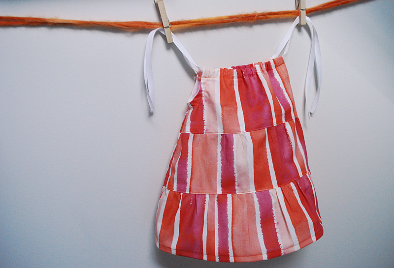 Free Sewing Pattern Tiered Dress