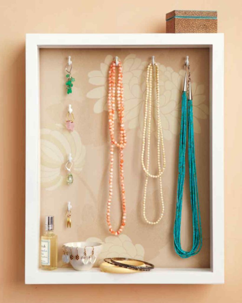 Shadowbox Jewelry Holder