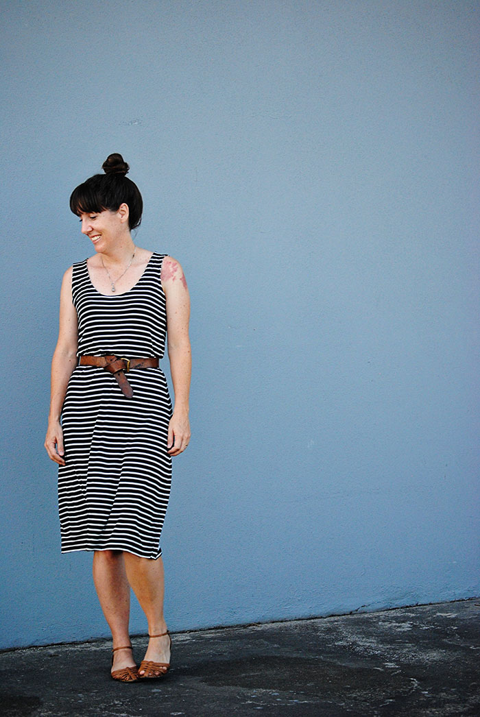 Striped Dress Tutorial