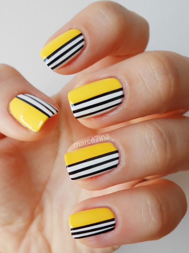 simple nail art designs