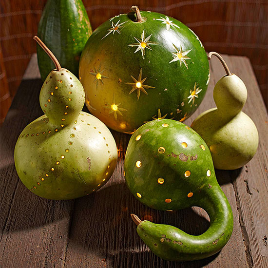 carved gourds