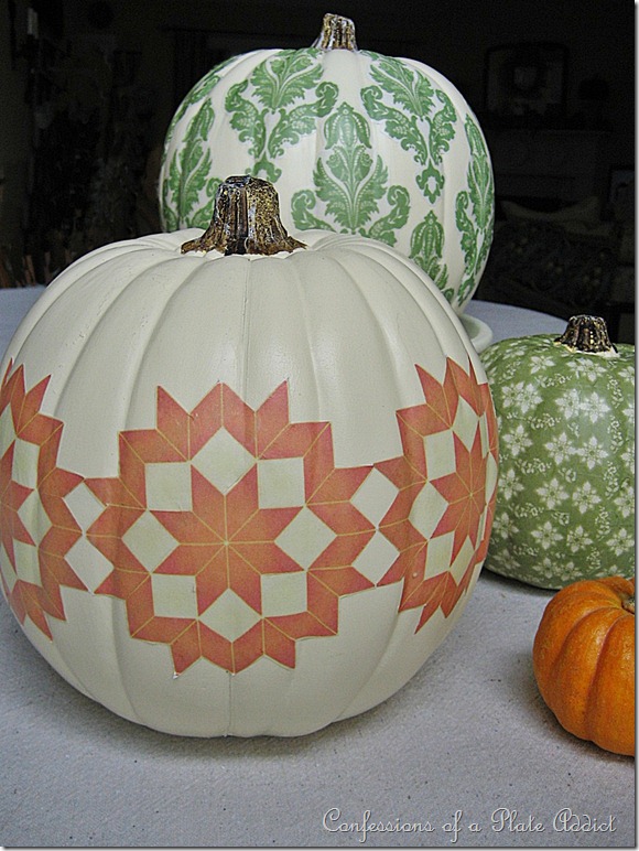 Decoupage Pumpkin Design