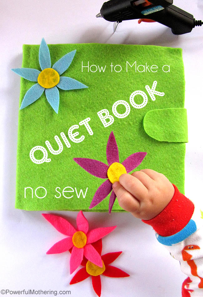 quiet book no sew