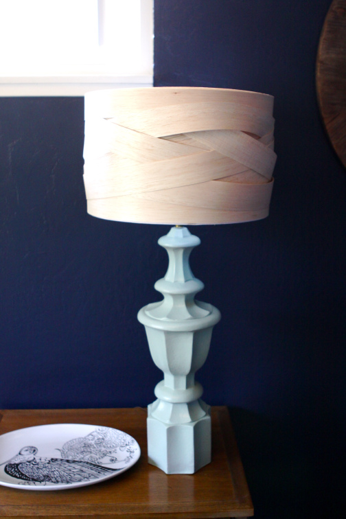 Basal Wood Lampshade DIY