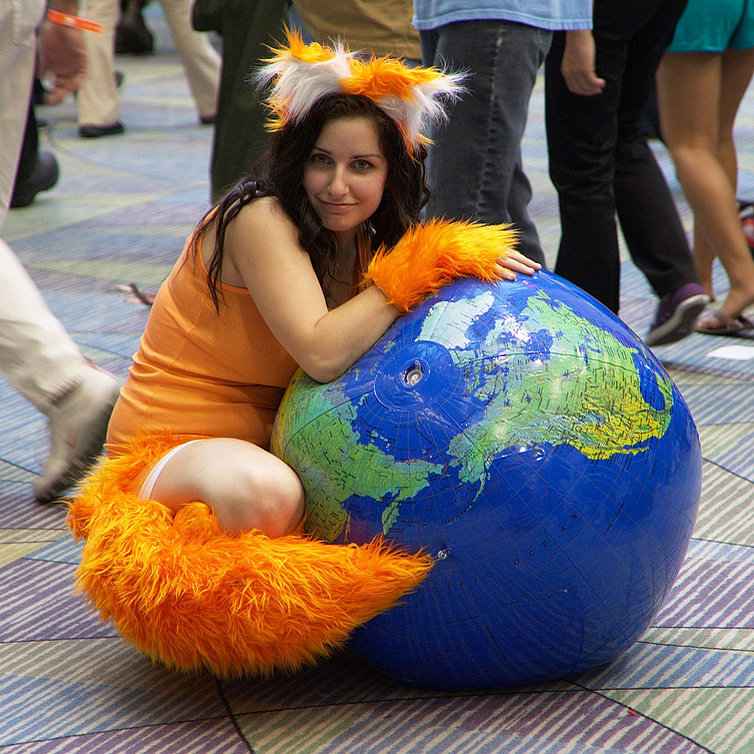 Mozilla Firefox Halloween Costume