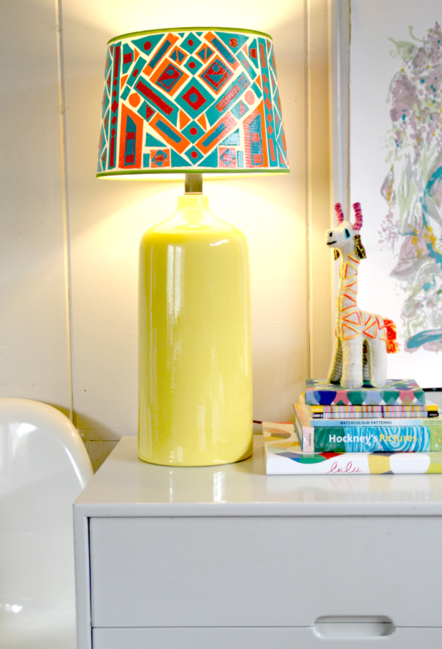 DIy Duct Tape Lampshade