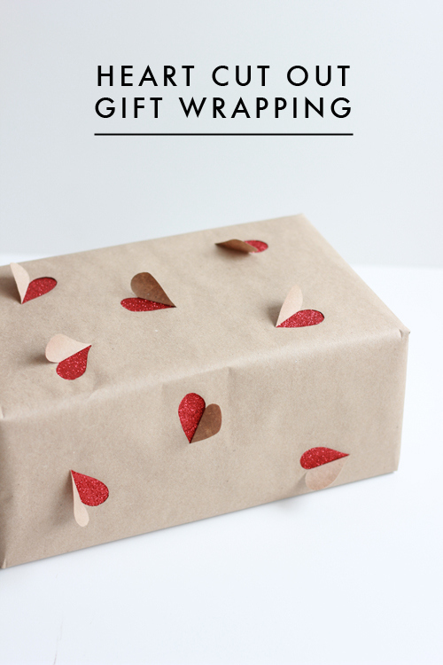 Heart Cut Out Gift Wrappings
