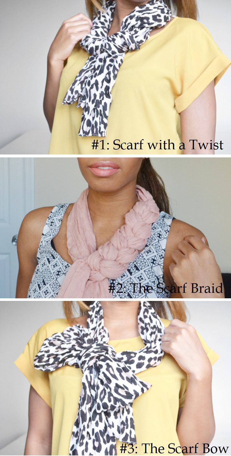 How to Wear a Scarf This Fall