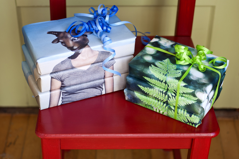 Photo Wrapping Paper DIY