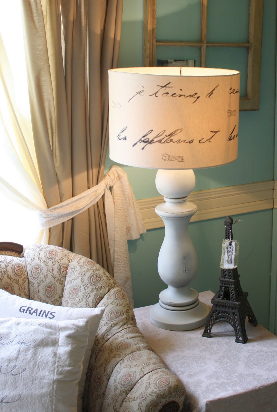 Pottery Barn Lampshade DIY