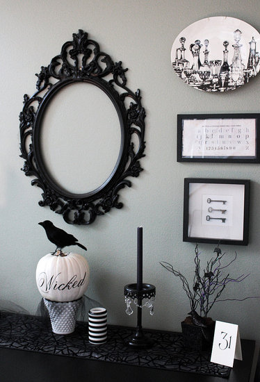Black and White Halloween Aesthetic