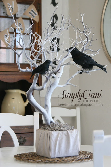 Black Birds Spooky Halloween Decorations