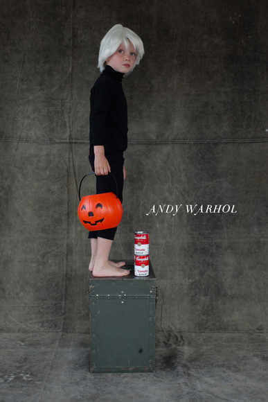 Andy Warhol Halloween Costume for Boys