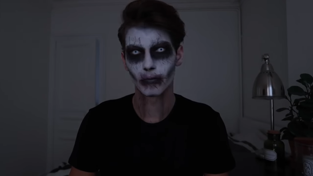 demon makeup for men