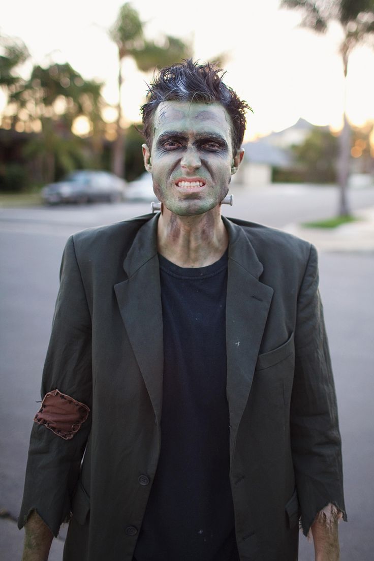 Frankenstein Halloween Makeup for Men