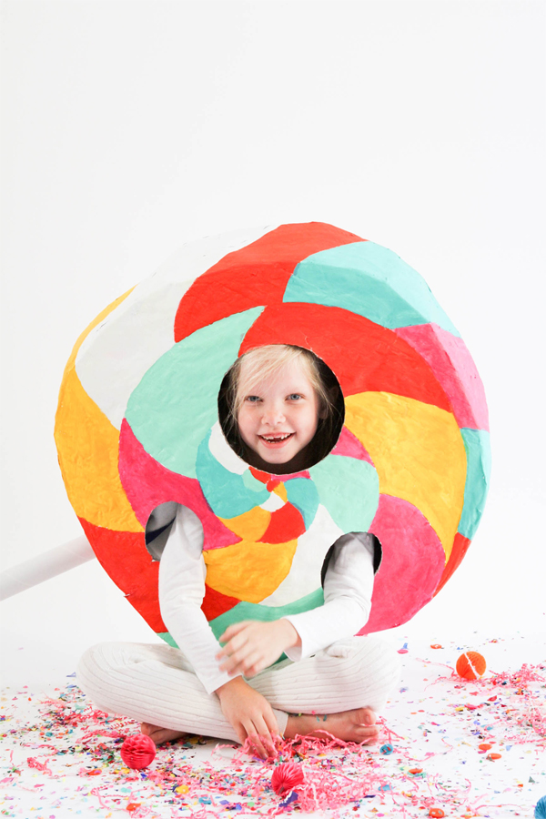 Fun Costume Idea for Girls - Lollipop