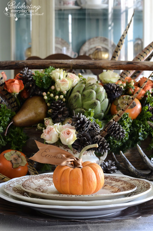 Thanksgiving Centerpiece Idea