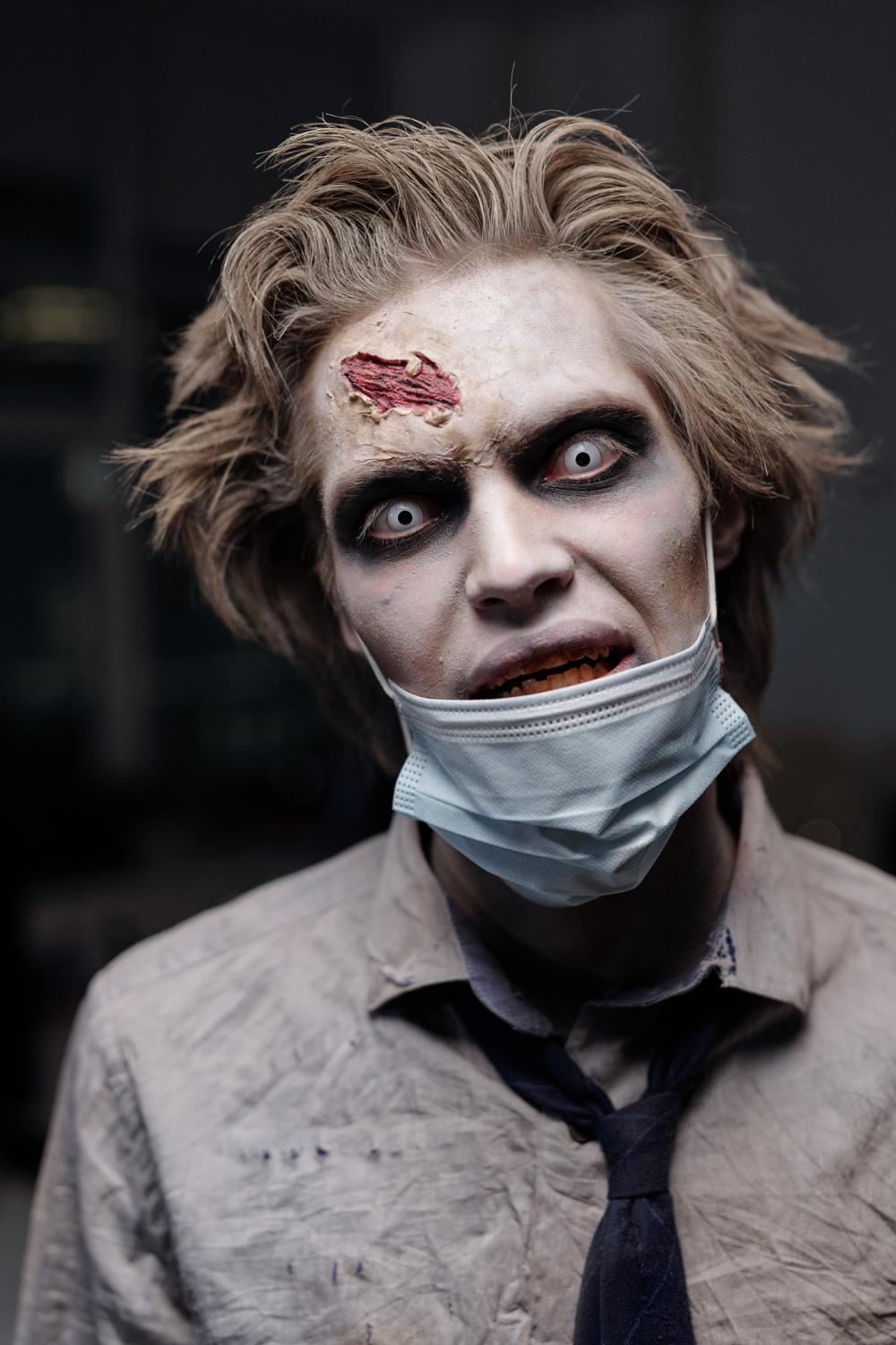 eksotisk bestøver mode 50 Scary Halloween Makeup Ideas for Men - Halloween Face Paint to Try