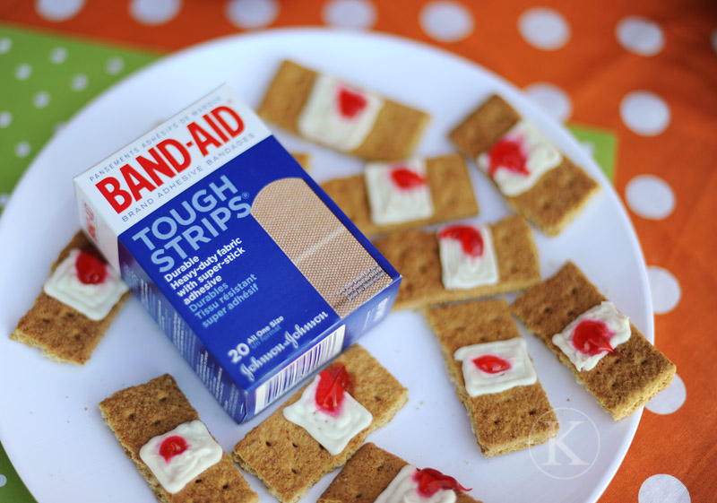 Band-Aids - Easy Halloween Food