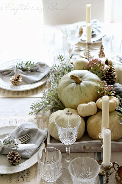 Muted Color Palette for Thanksgiving Table Decor