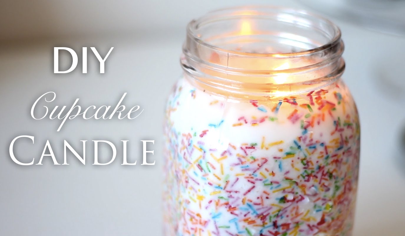 DIY Cupcake Candle