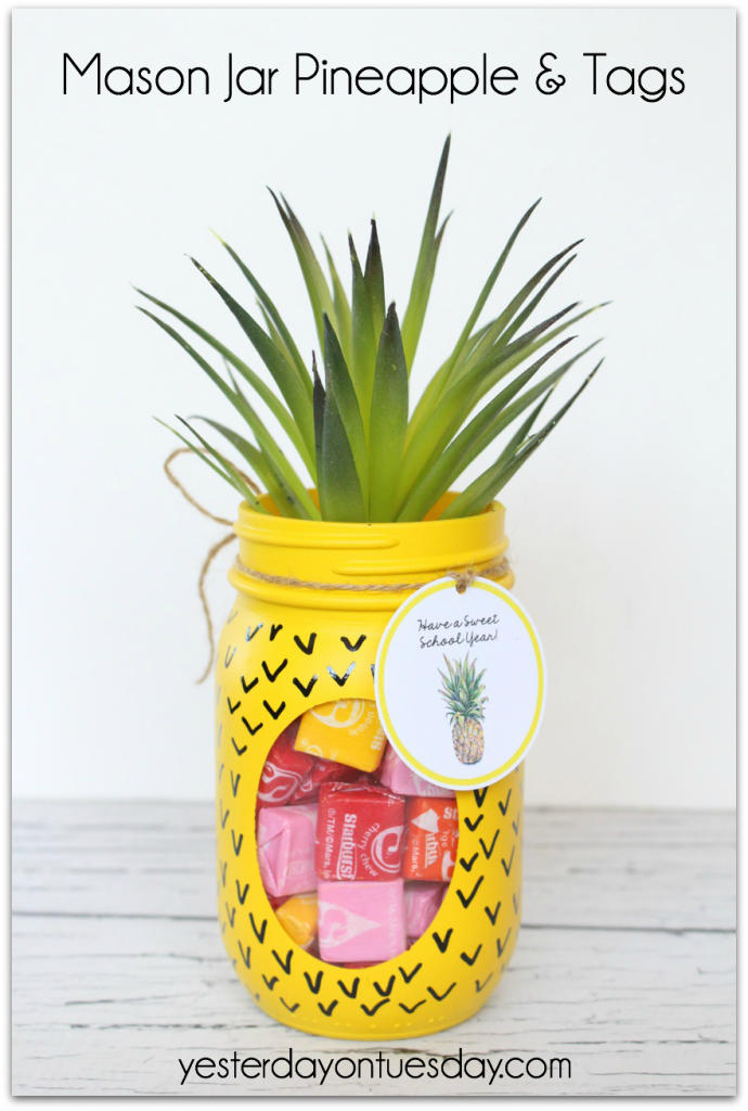 DIY Pineapple Jar