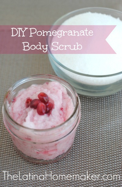 DIY Pomegranate Body Scrub