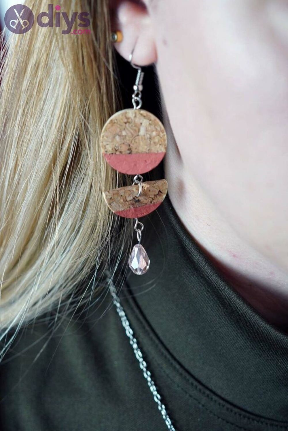 Diy wine cork earring christmas gifts for your wife