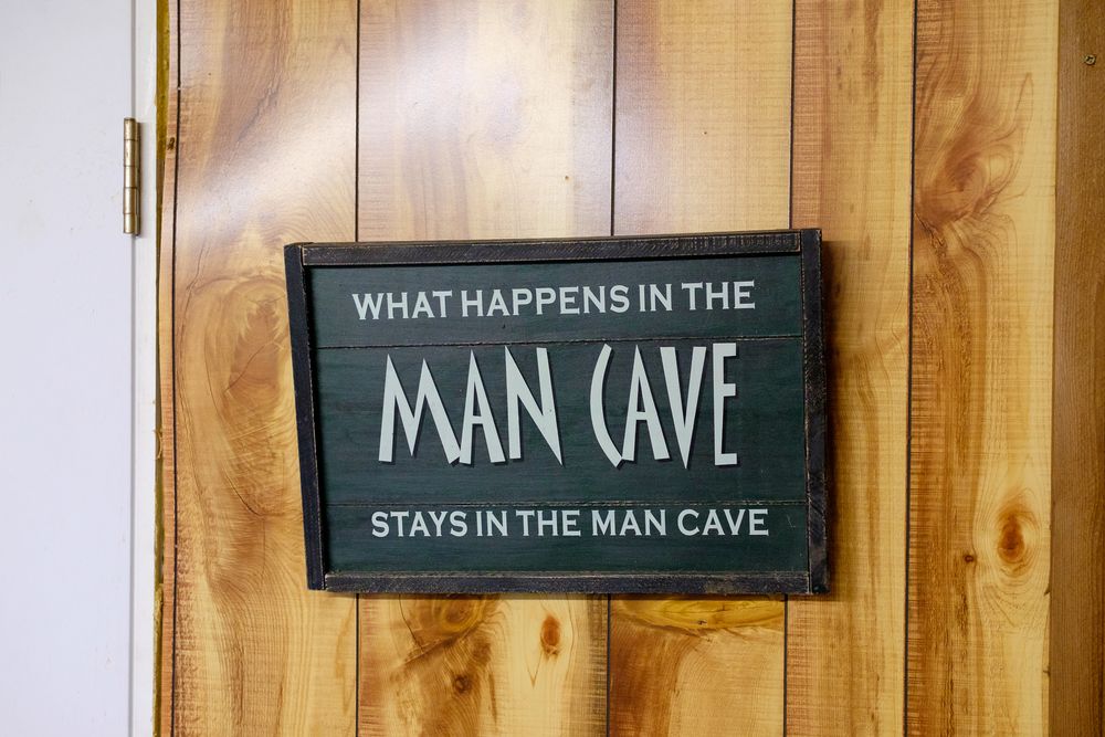 Gifts for my husband man cave sign