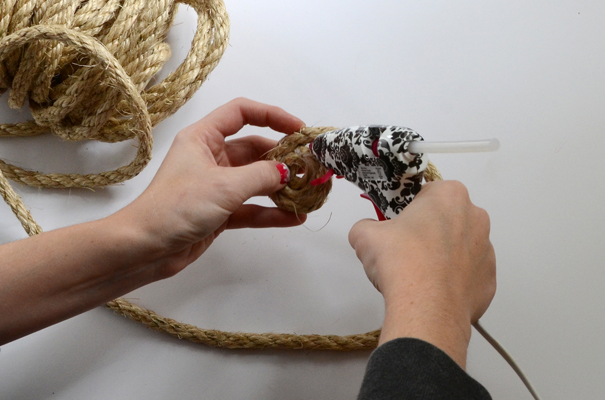 Rope Basket DIY 1