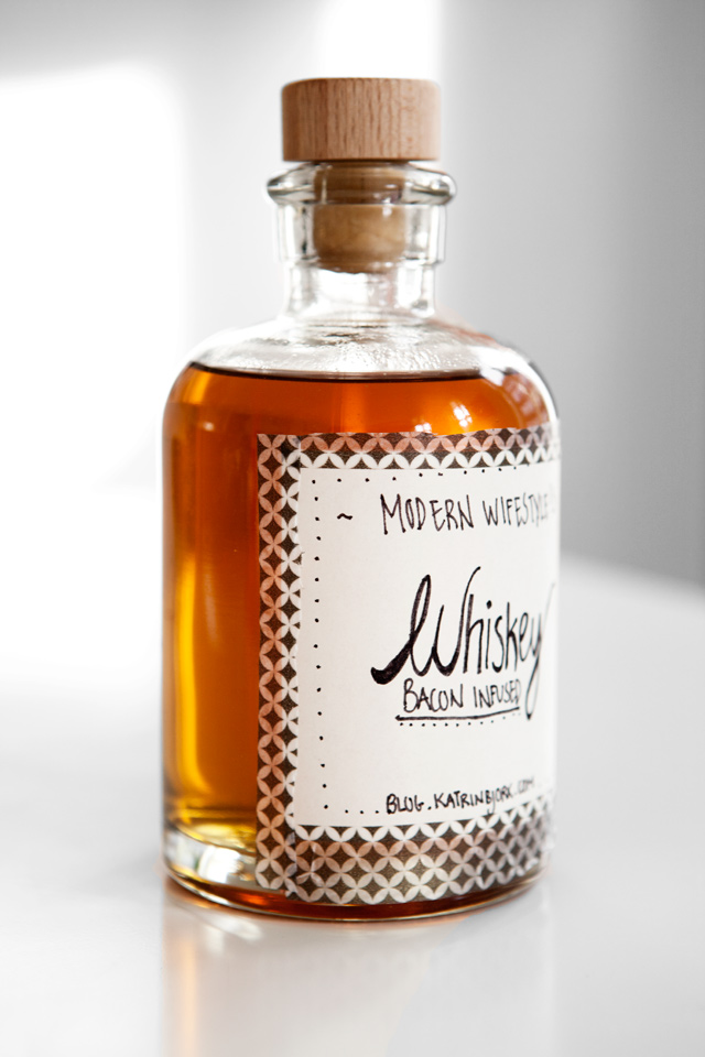 bacon infused whiskey
