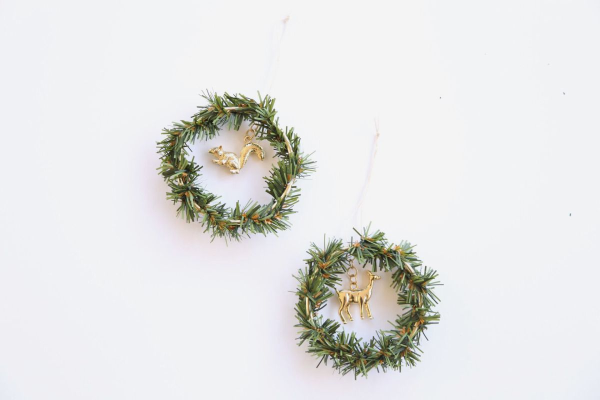 Christmas wreath DIY