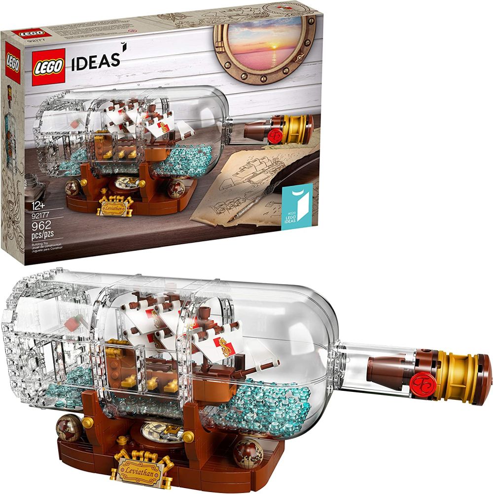 Lego ideas ship in a bottle