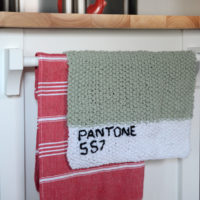 How To Knit A Kitchen Towel – Yarn Craft