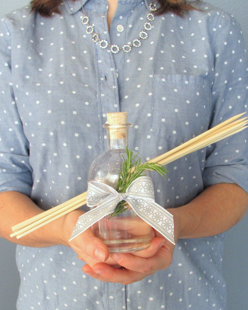 diy essential oil reed diffuser gift