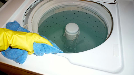 Clean washing machine diy