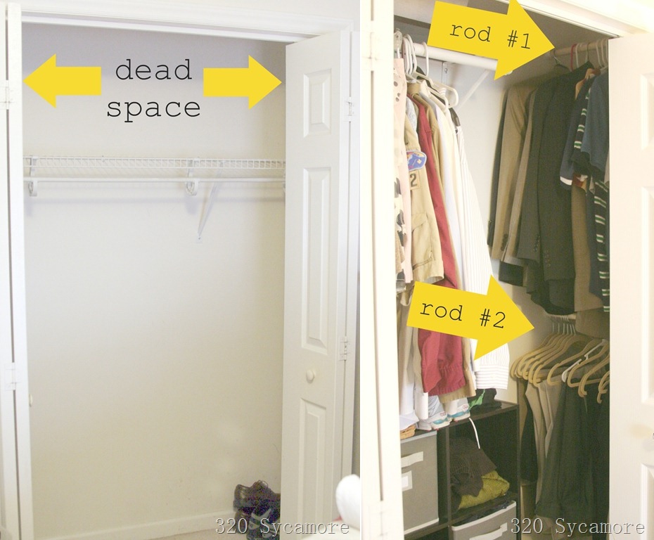 Closet dead space