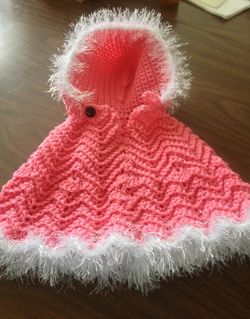 Crocheted Baby Cape