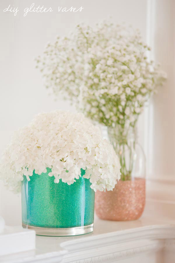 DIY-Glitter-Vases