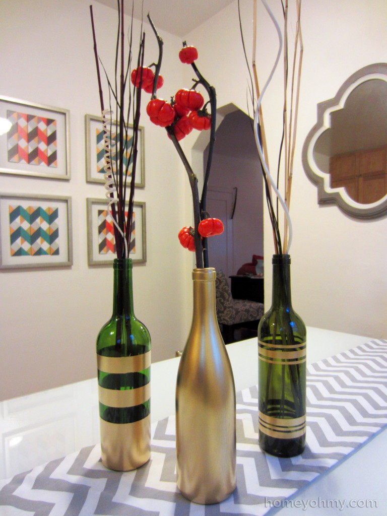 DIY-Spray-Painted-Wine-Bottles