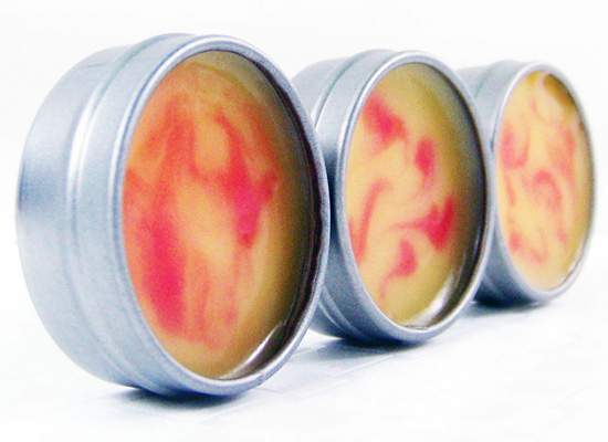 DIy Swirled Lip Balm