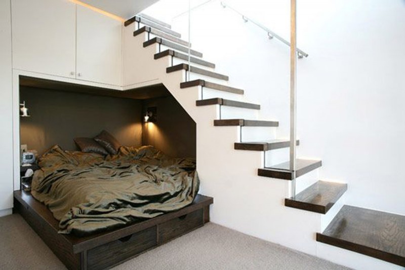 Design a bed understairs