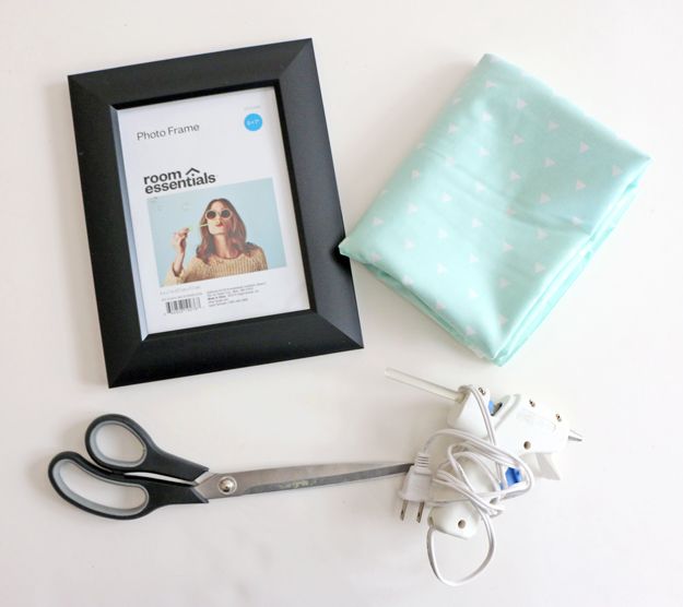 Materials Fabric Picture Frame DIY