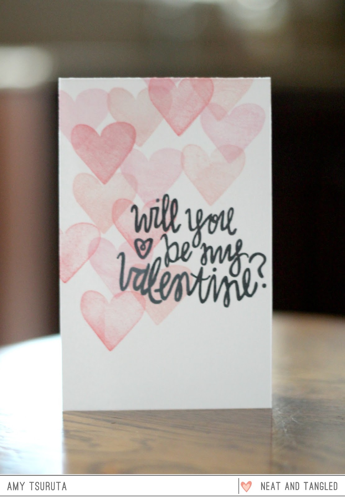 Valentine's Day Cards with Hearts