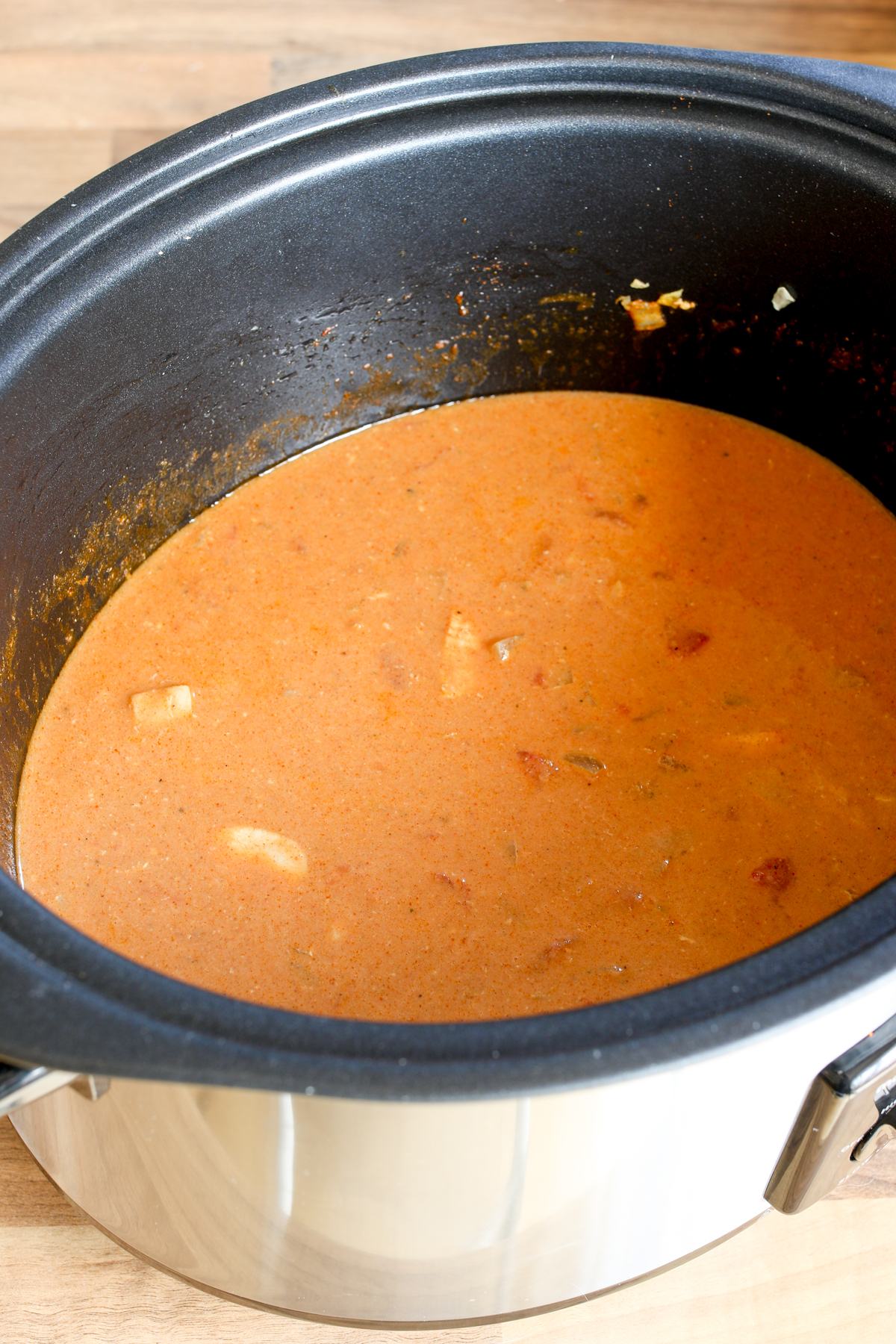 Spicy crockpot chicken curry9