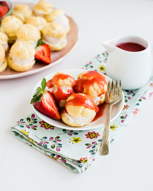 Profiteroles Recipe - How To Make A Delicious Strawberry Dessert