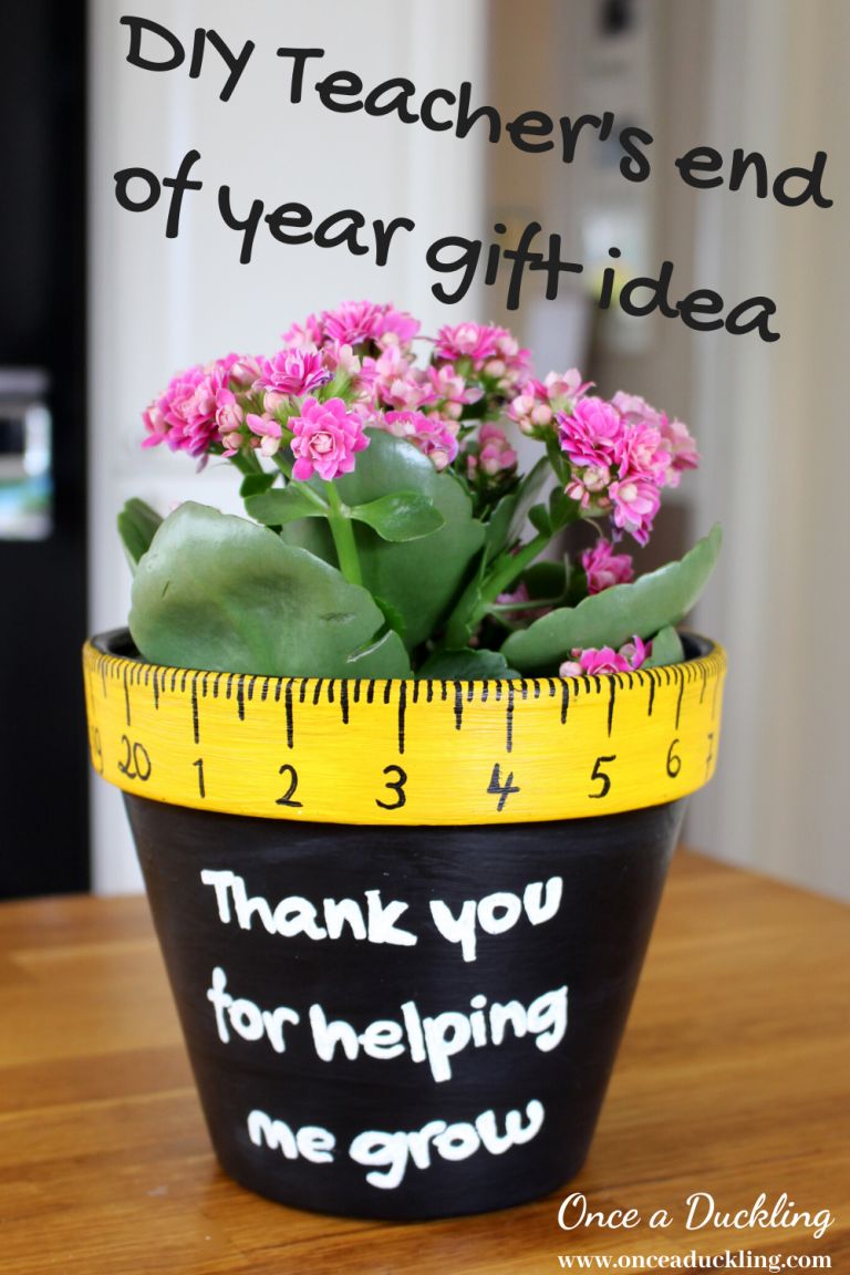 diy flowerpot teacher gift - Best Gift Ideas for DIY Teacher Appreciation Week