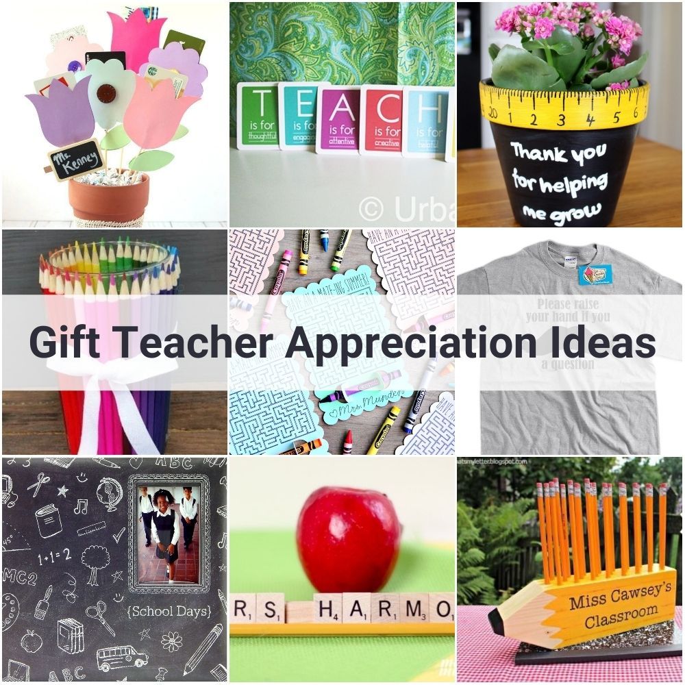 21 Good Teacher Appreciation Gifts • Kids Activities Blog